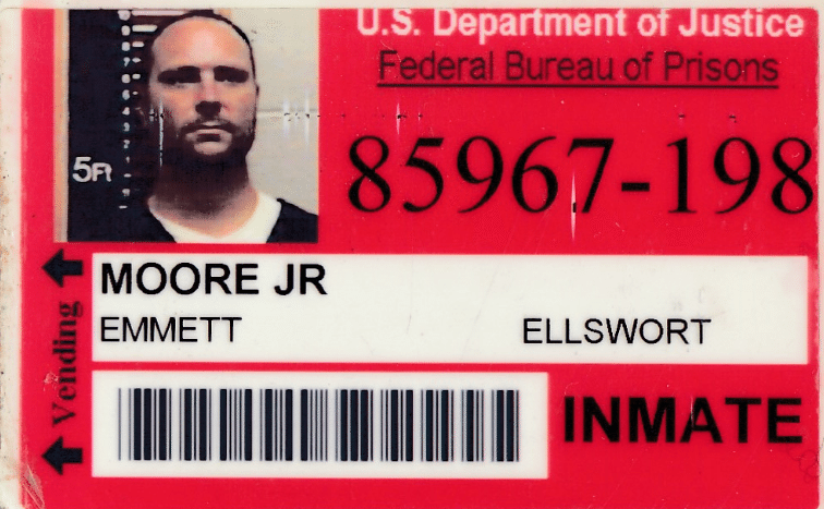 Prison Issued ID Card