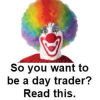 day trader clown